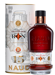 Naud Ron Añejo Panama 15 Year Old in gift tube