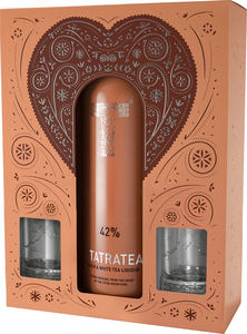 Tatratea Peach & White + 2 poháre