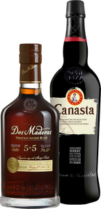 Set Dos Maderas PX 5+5 + Canasta Cream Sherry
