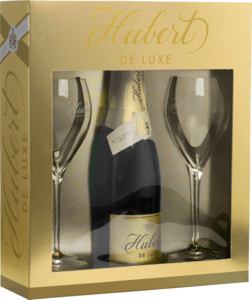 Hubert De Luxe + 2 glasses