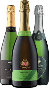 Bundle of sparkling wine Dignitat + J.Carton + Porta Leone