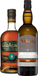 Set Port Askaig 8 ročná + The GlenAllachie 8 ročná