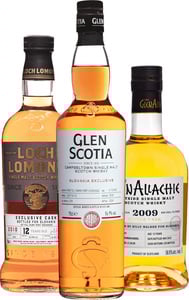 Set Slovakia Exclusive Glen Scotia + Loch Lomond + The GlenAllachie