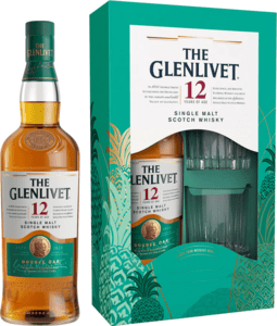 The Glenlivet 12 ročná Single Malt + 2 poháre