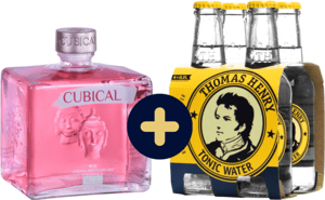 Set Cubical Kiss + 4x Thomas Henry Tonic Water zadarmo