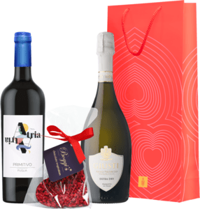 Set Di Camillo Atria Primitivo + Giusti Asolo Prosecco + Boggi's Srdce