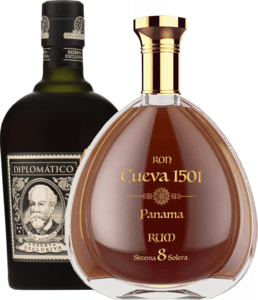 Bundle Diplomatico + Ron Cueva 1501 Panama Sistema 8 Solera