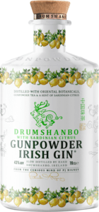 Drumshanbo Gunpowder Irish Gin Sardinian Citrus Edition keramická fľaša