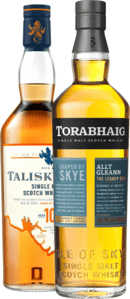Set Talisker 10 ročná + Torabhaig Allt Gleann The Legacy Series