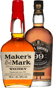 Set Maker's Mark + Ezra Brooks 99