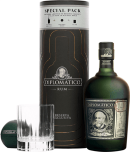 Diplomatico Reserva Exclusiva + pohár + forma na ľad