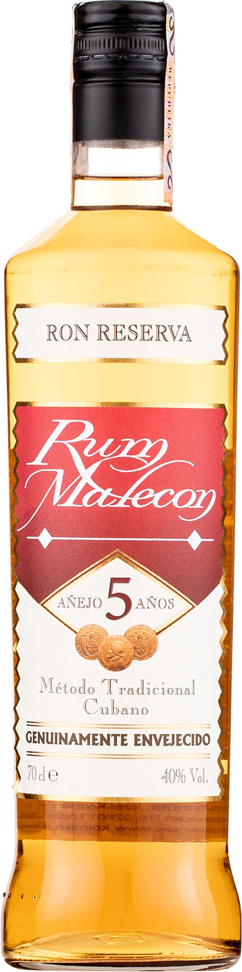 Malecon Reserva 5 Year Old Dark Rum Bondston