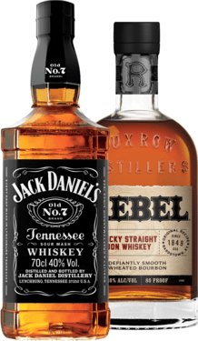 Bundle Jack Daniel's Rebel Yell Whisky bundles Bondston