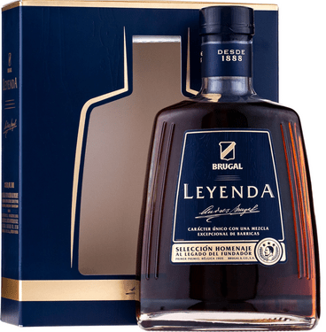 Brugal Leyenda Selección Homenaje - damaged packaging - Dark Rum