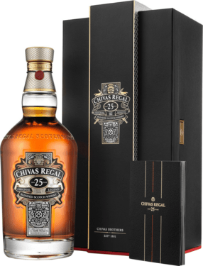 Chivas Regal 25 Year Old - Scotch blended whiskey | Bondston