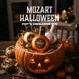 Podmienky súťaže Halloweenske čokoládové trio Mozart!