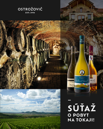 Súťaž o Pobyt na Tokaji vo vinárstve Ostrožovič