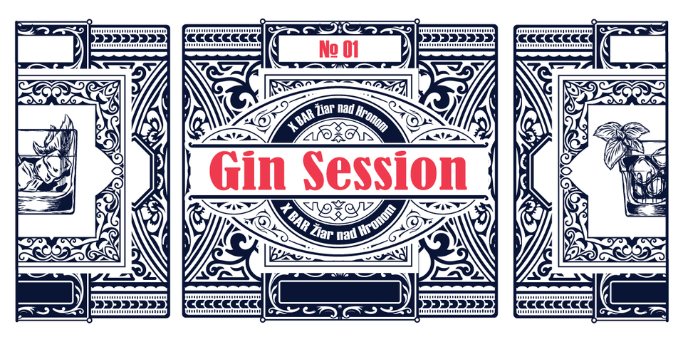 Gin Session No.1 - X BAR Žiar nad Hronom