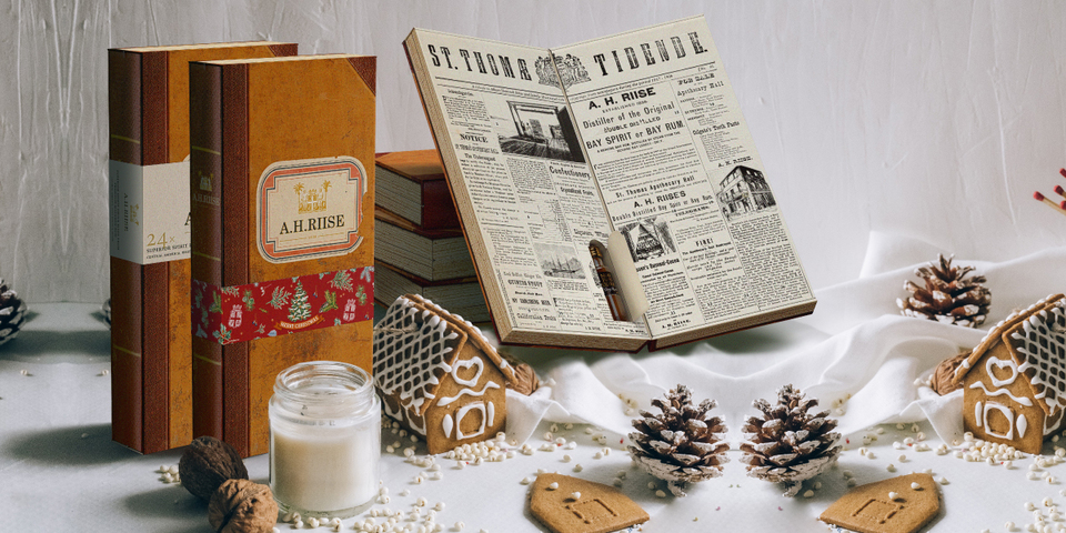 A.H.Riise tasting calendar - taste the history of rum