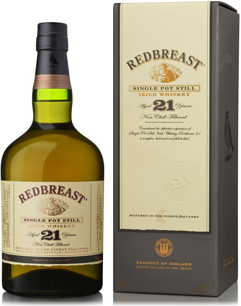 Obrázok Redbreast 21Y Irish Whisky + GB 0,7L (46%)