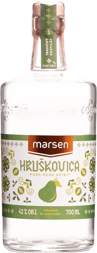 Marsen Traditional Hruškovica 42% 0,7l (čistá fľaša)