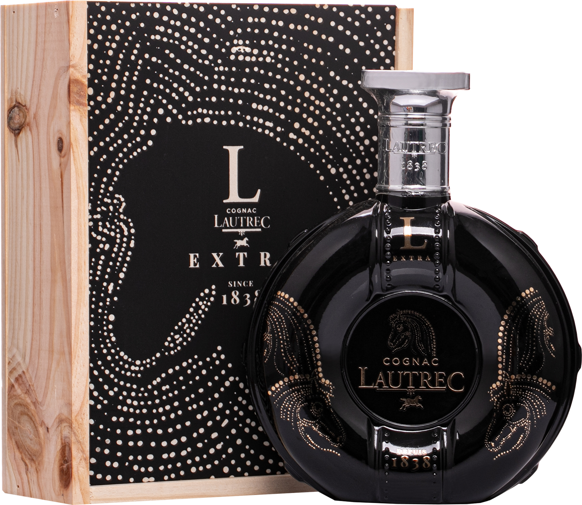 Lautrec X.O. Cognac Grande Champagne (750ml Bottle) Kosher Wine Direct