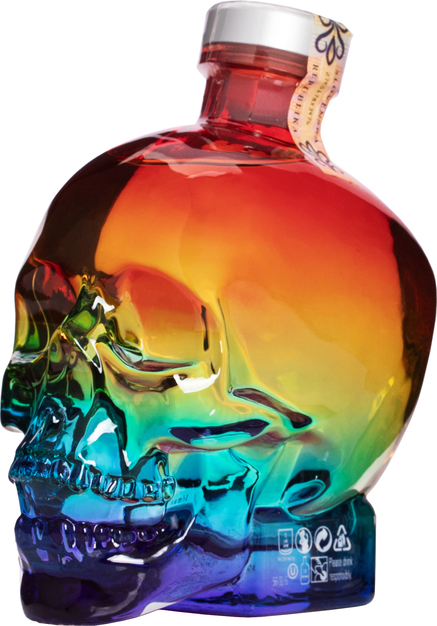 Crystal Head Rainbow 40% 0,7l (čistá flaša)