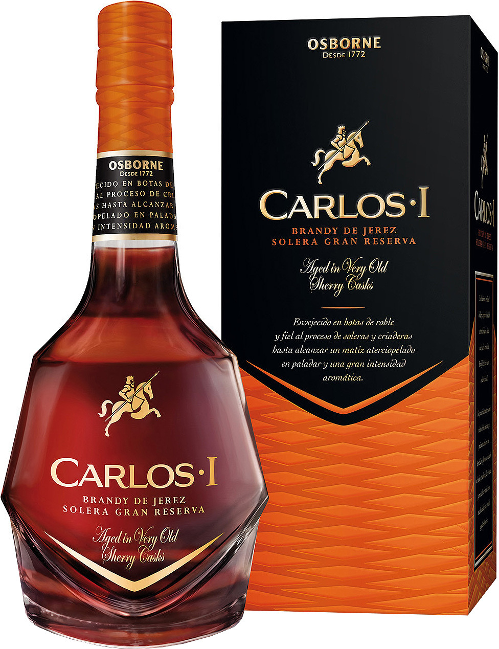 Carlos I Brandy 0,7l 40% (karton)