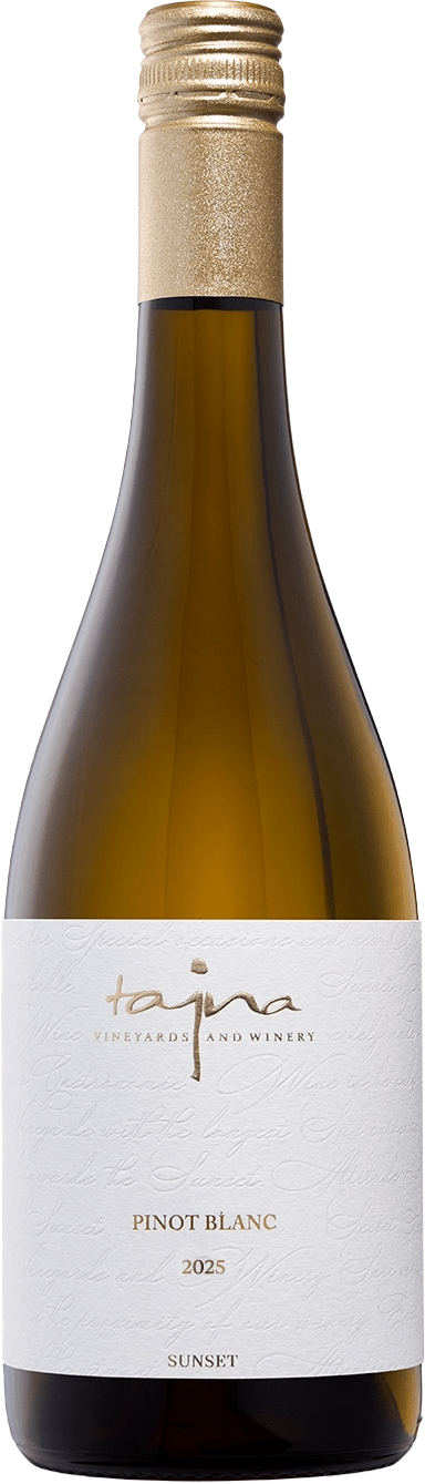 Tajna Sunset Pinot Blanc 2025 13% 0,75l – foto produktu