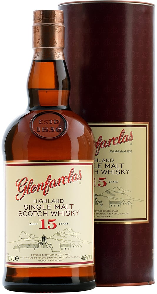 Obrázok Glenfarclas 15 ročná 46% 0,7l