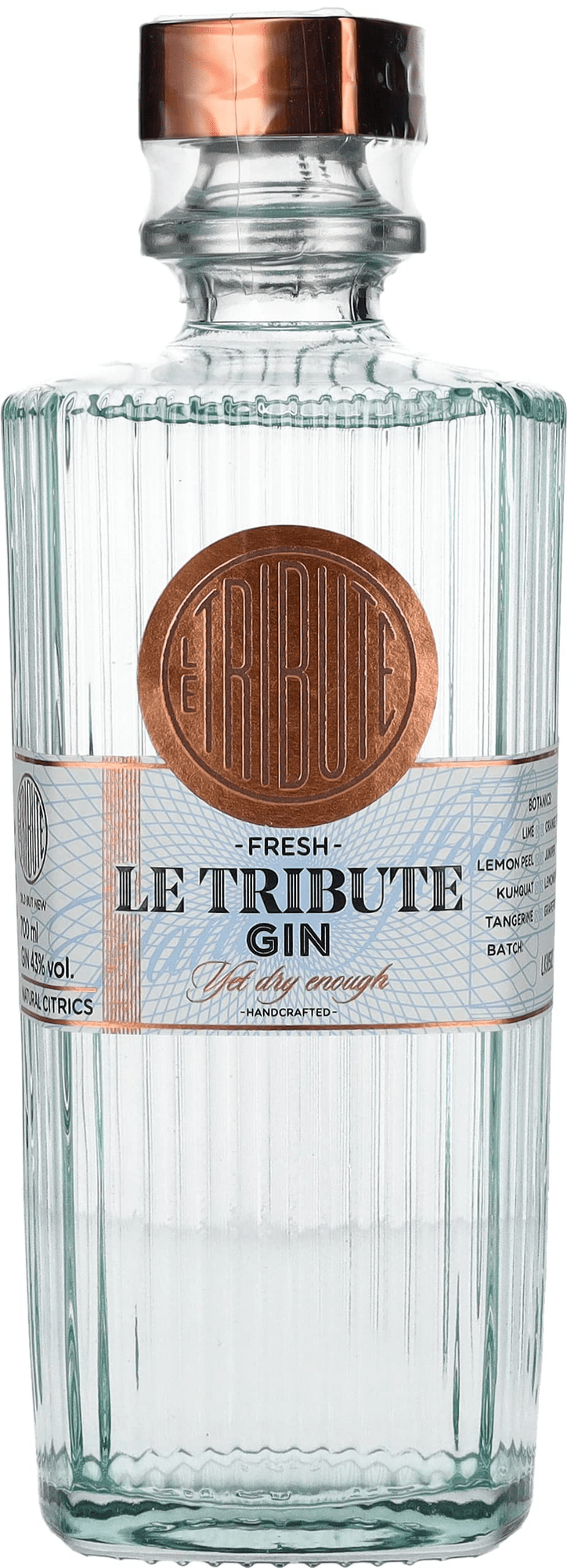 Le Tribute Gin 43% 0,7l (čistá fľaša)