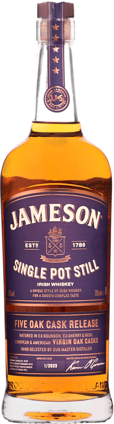 Jameson Single Pot Still 46% 0,7l (čistá flaša)