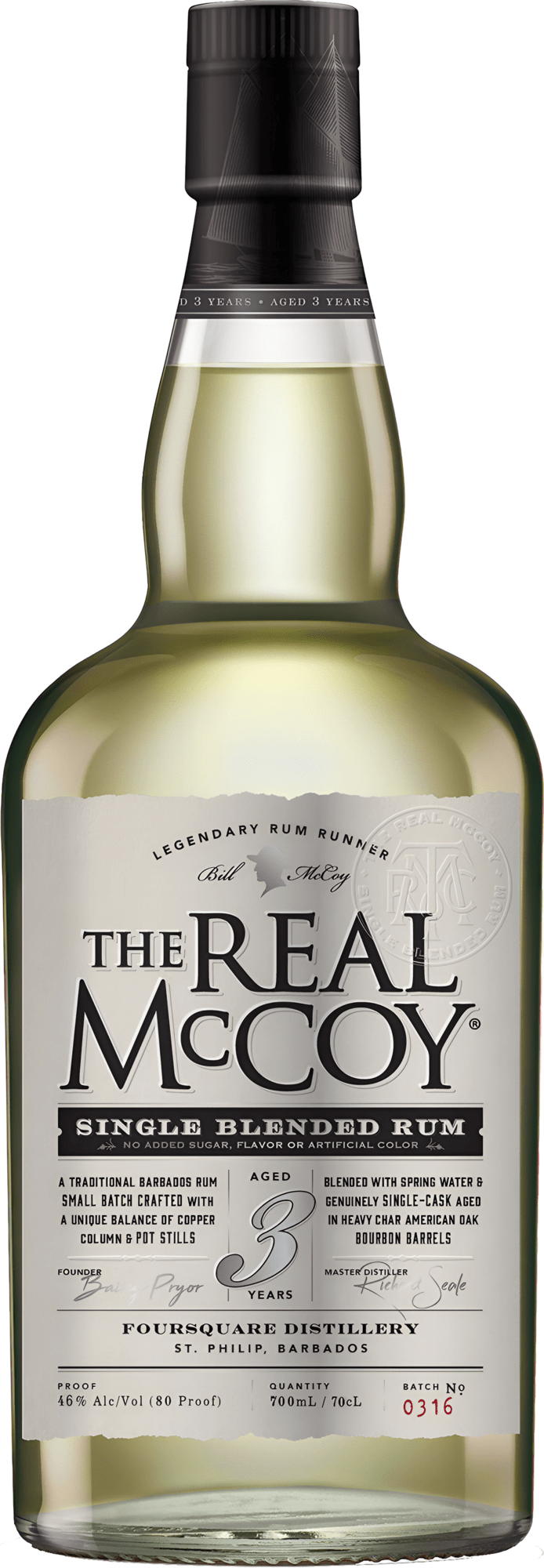 The Real McCoy 3 letý 46% 0,7l