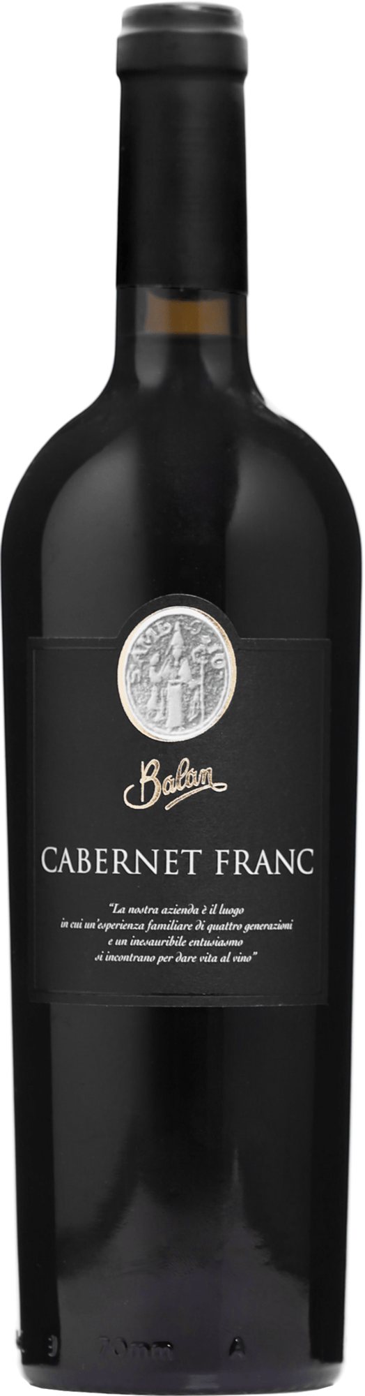 Balan Cabernet Franc 2021 12,5% 0,75l (čistá fľaša)
