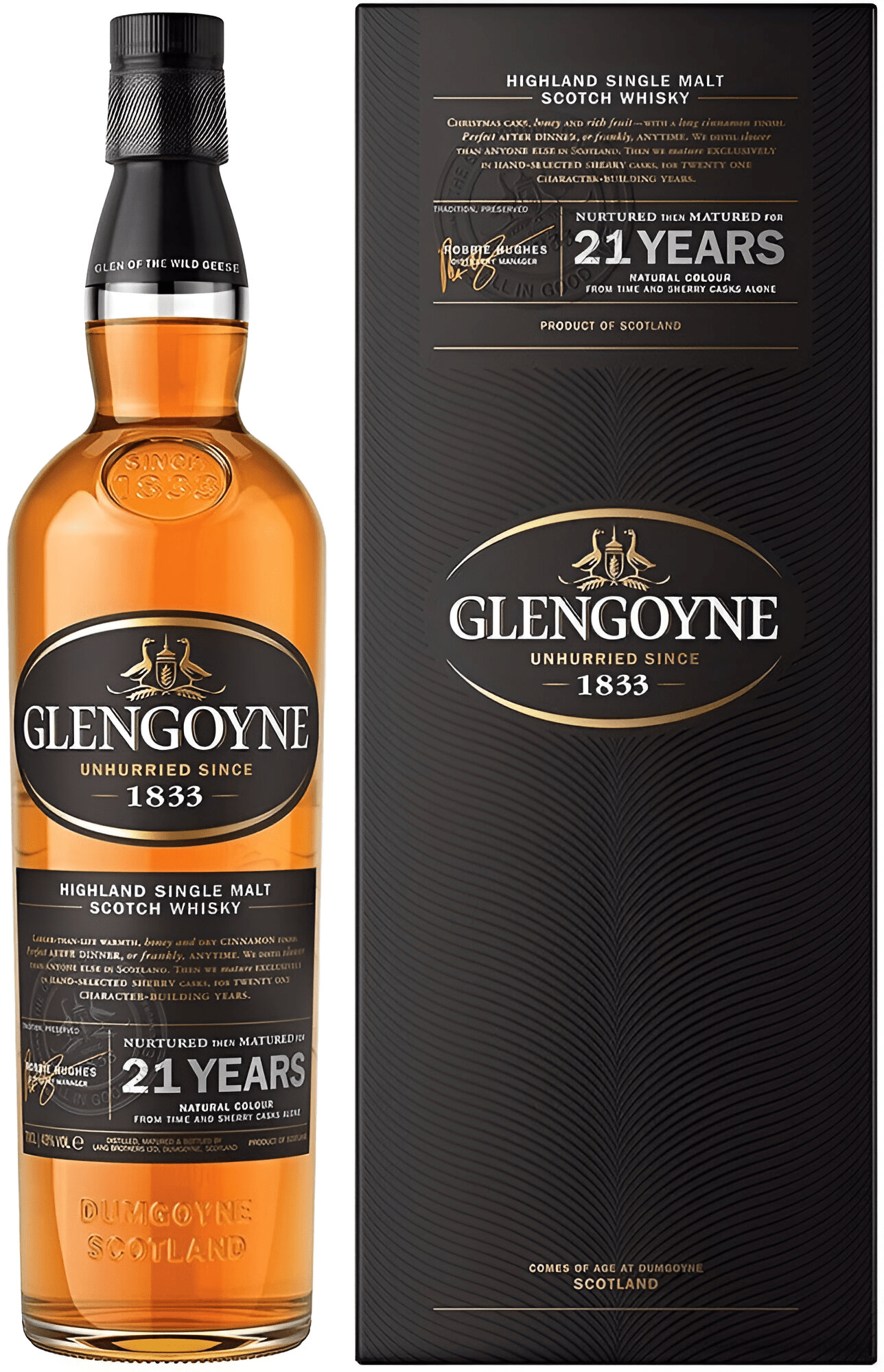 Glengoyne 21 letá 43% 0,7l