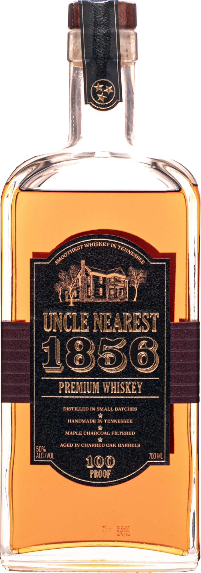 Uncle Nearest 1856 Premium Whiskey 50% 0,7l (čistá flaša)