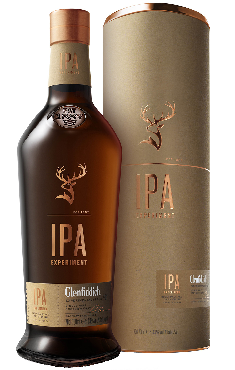 Obrázok Glenfiddich IPA Experiment 43% 0,7l