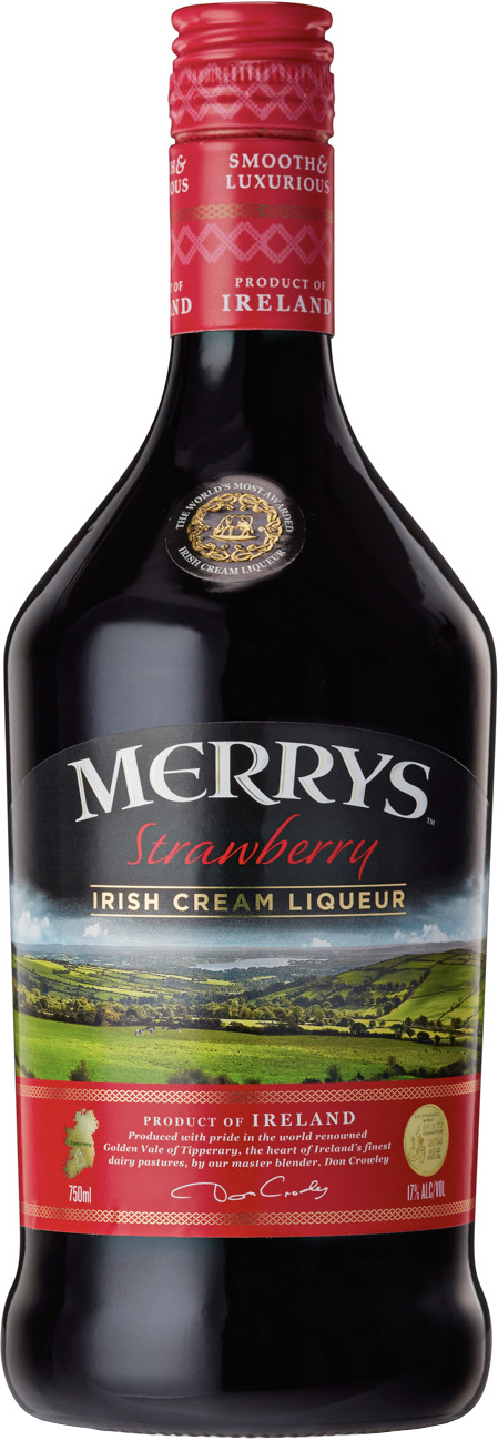 Merrys Strawberry Cream 17% 0,7l