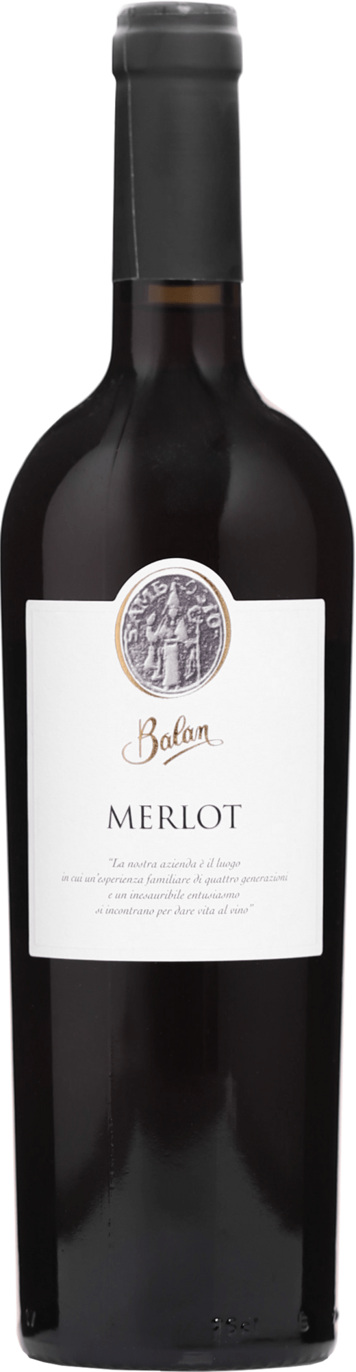 Balan Merlot 2022 12,5% 0,75l (čistá fľaša)