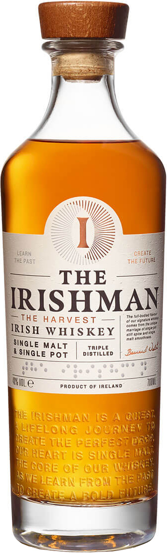 The Irishman The Harvest 40% 0,7l (čistá fľaša)