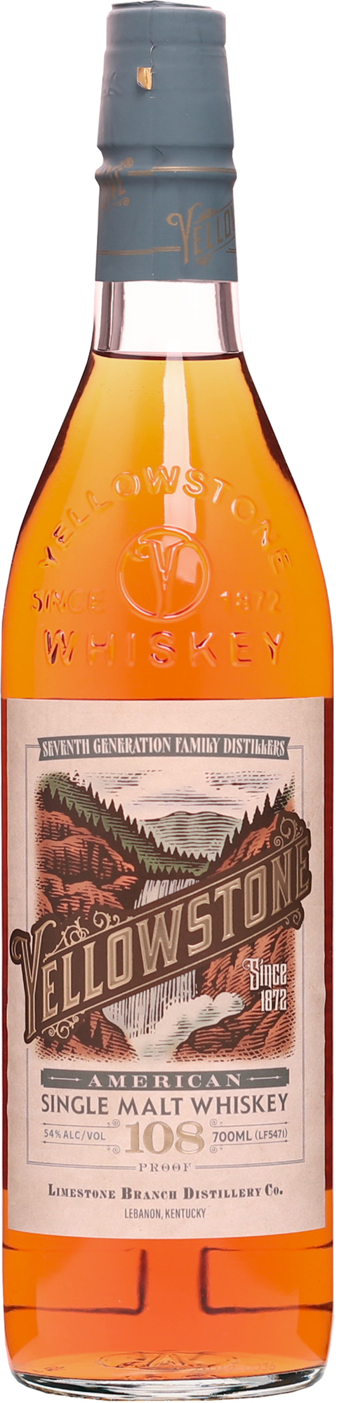 Yellowstone Single Malt Whiskey 54% 0,7l