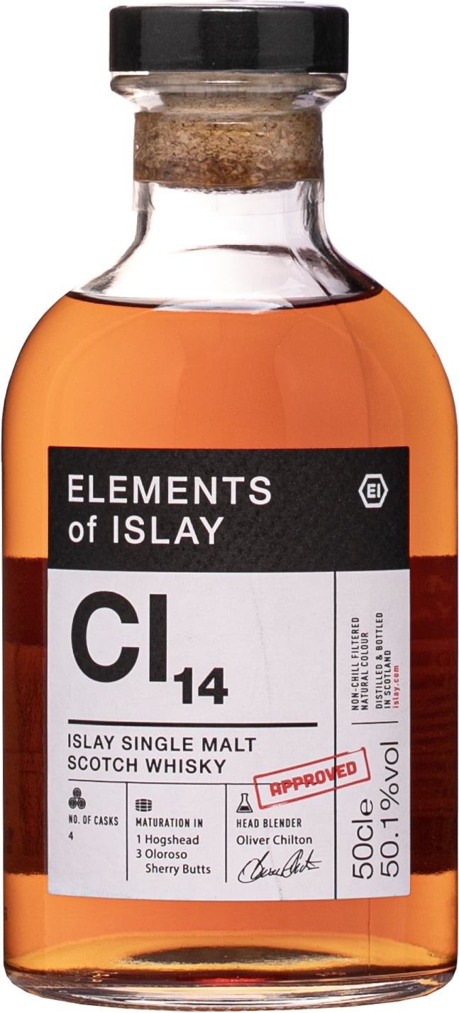 Elements of Islay Cl14 50,1% 0,5l (čistá fľaša)