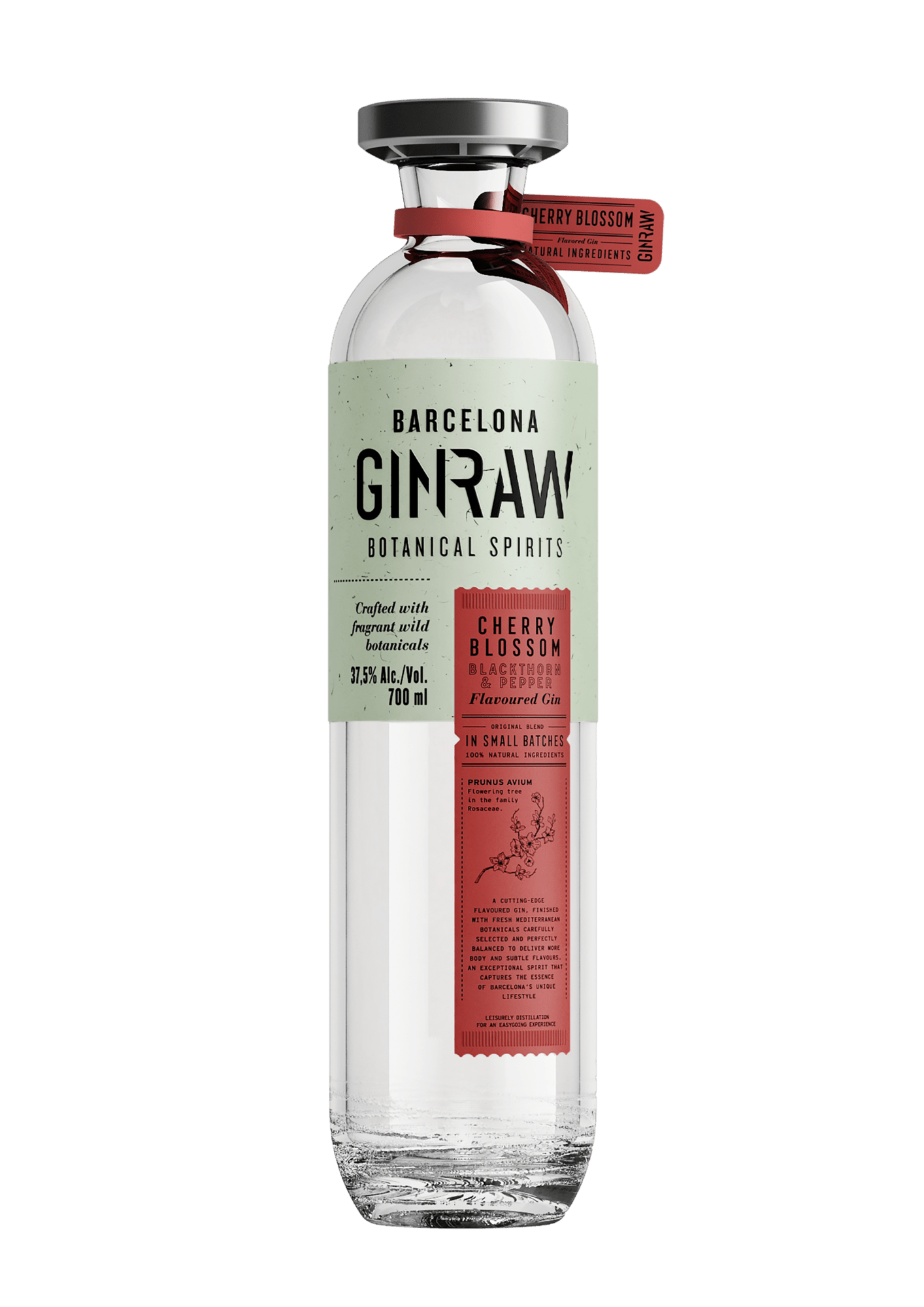 GinRaw Cherry Bloosom Gin 37,5% 0,7l