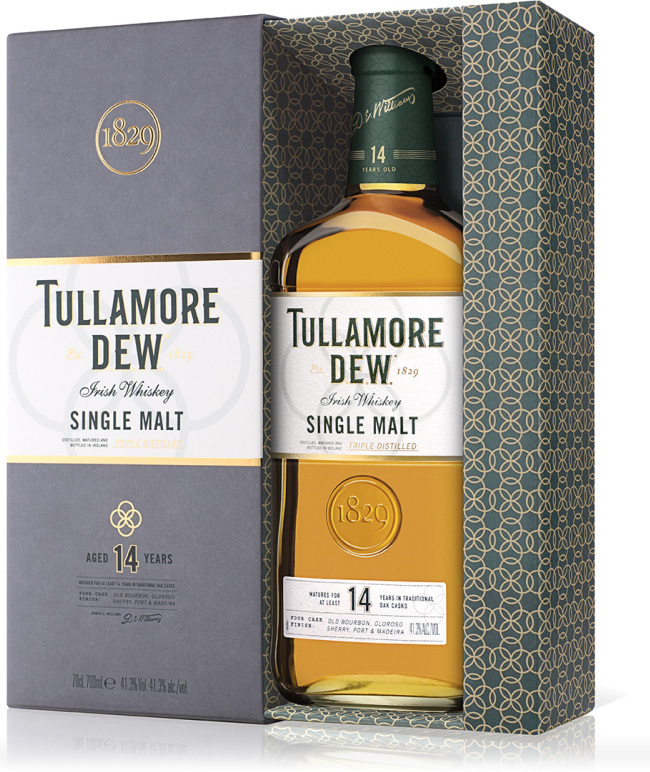 Obrázok Tullamore Dew 14 ročná 41,3% 0,7l