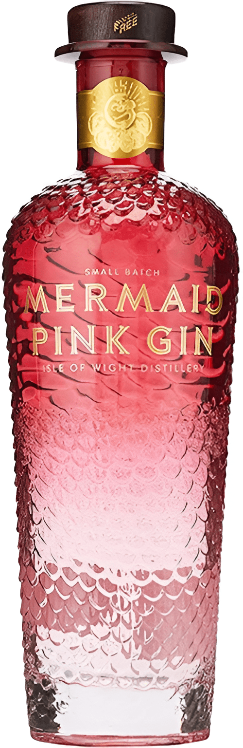 Mermaid Pink Gin 38% 0,7l (čistá fľaša)