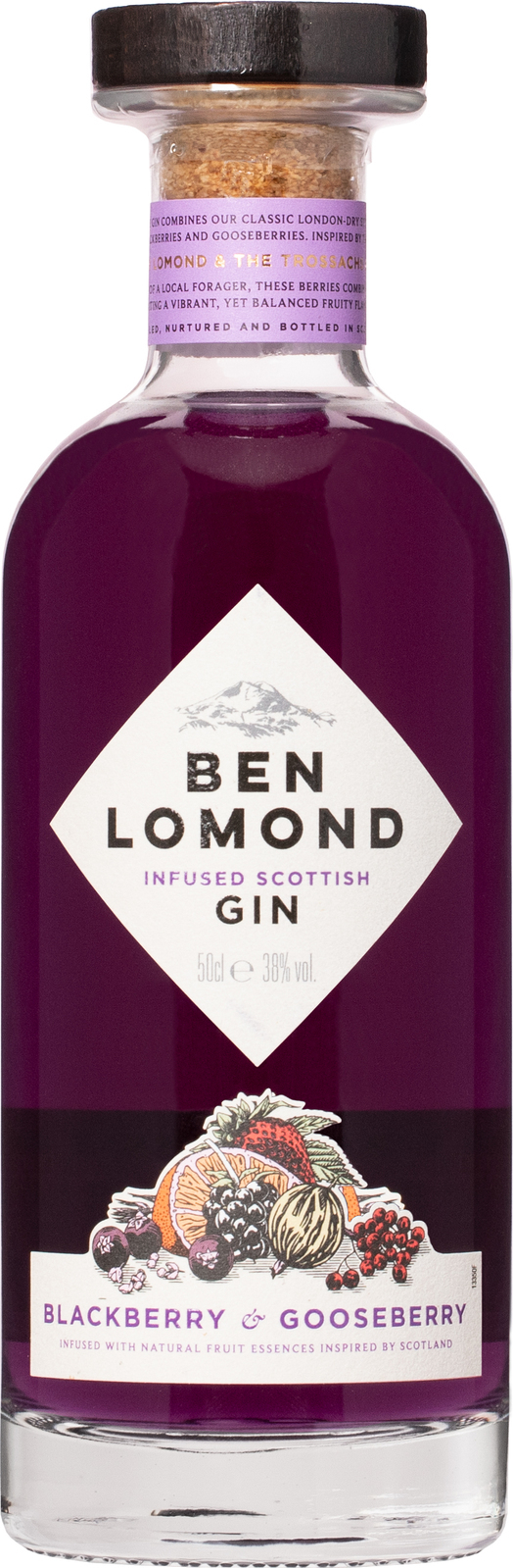Ben Lomond Blackberry & Gooseberry Gin 38% 0,7l