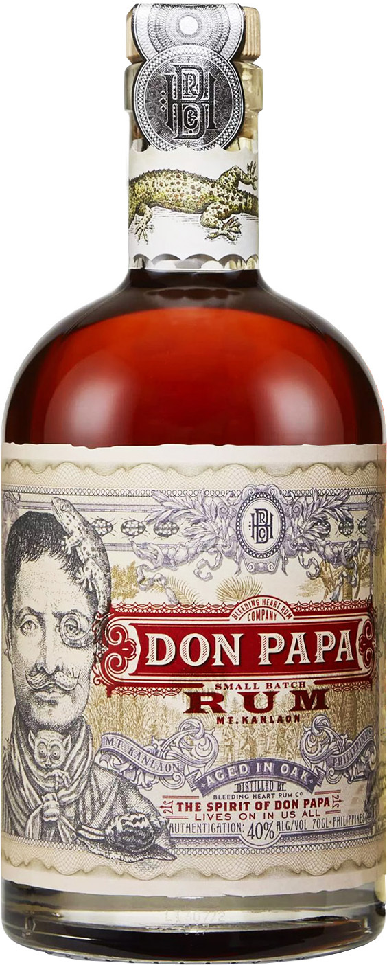 Don Papa 40% 0,7l (čistá fľaša)