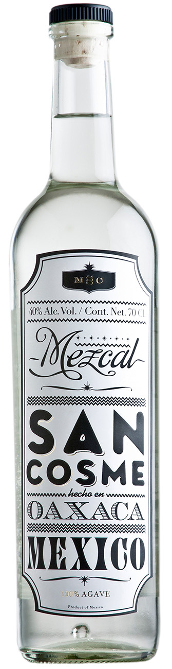 San Cosme Mezcal 40% 0,7l (čistá fľaša)