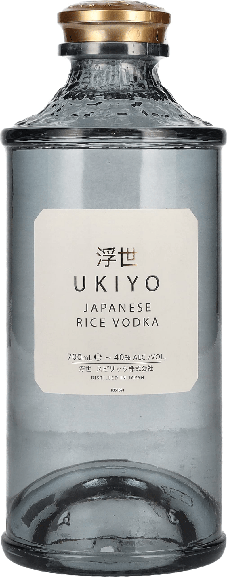 Ukiyo Japanese Rice Vodka 40% 0,7l