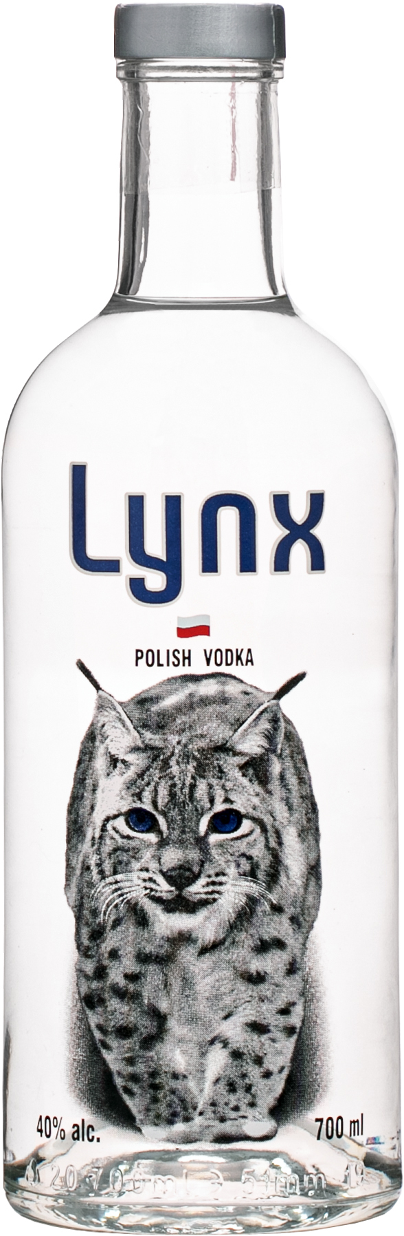 Lynx Vodka 40% 0,7l (čistá flaša)
